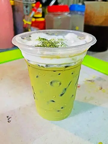 Hình ảnh Matcha Latte Cà Phê Kem Muối Ly Khổng Lồ 800ml