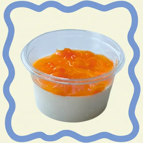 Hình ảnh Panna Cotta Đào