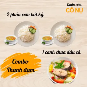Hình ảnh Combo Ăn Trưa No Nê 2 Người