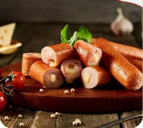 Hình ảnh 2 Xúc Xích Phô Mai Tan Chảy + 1 Nước Ngọt (kèm tẩy đá)