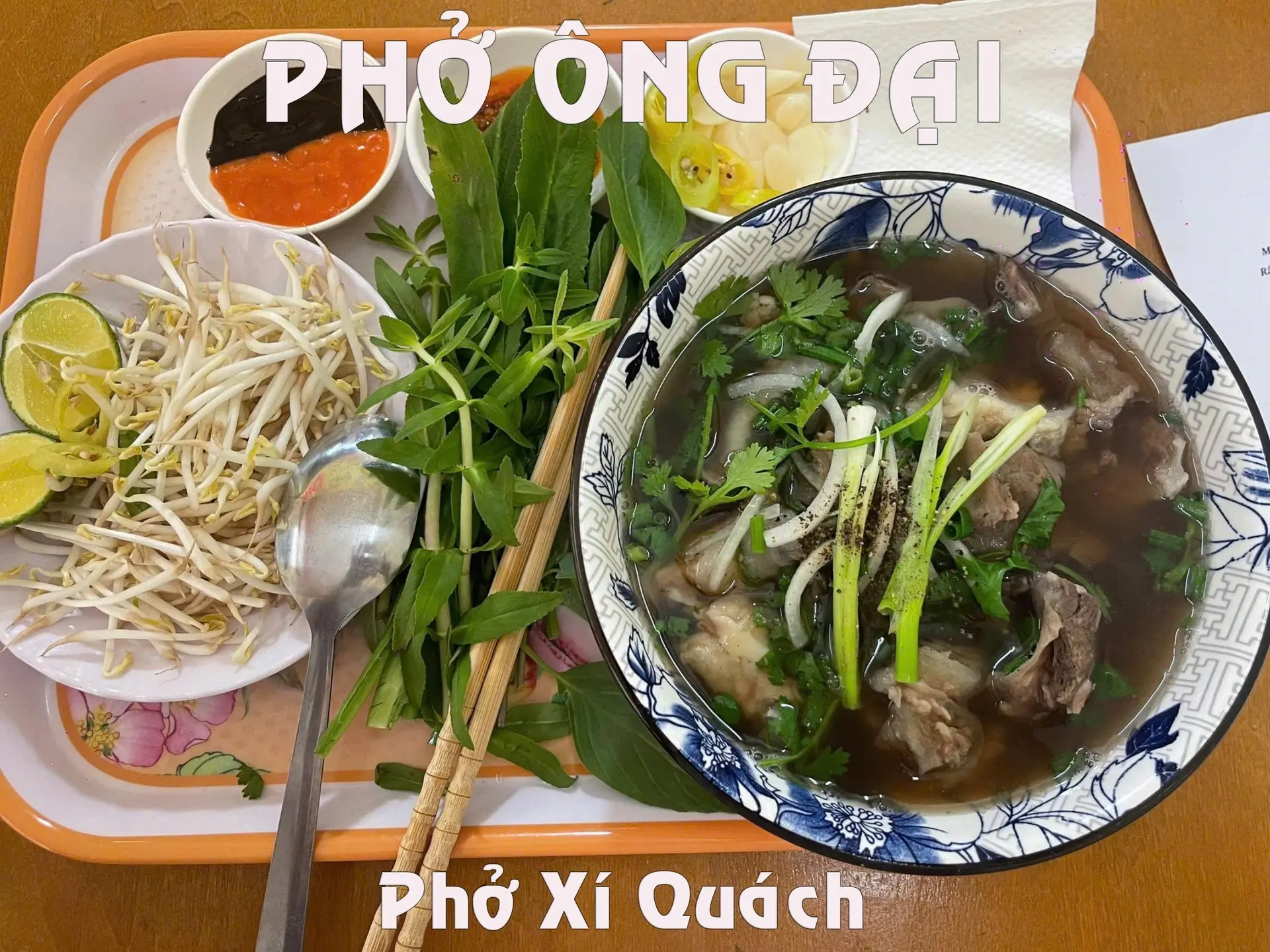Hình ảnh phở xí quách
