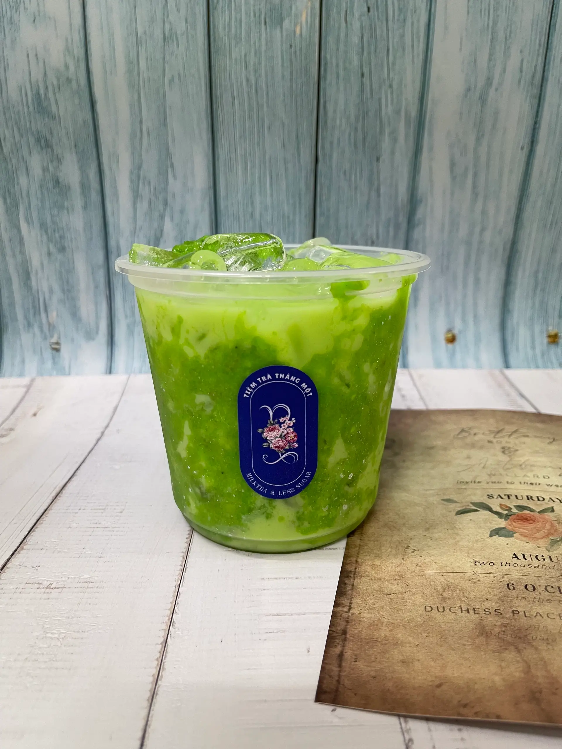 Hình ảnh Trà Sữa Cốm 700ML