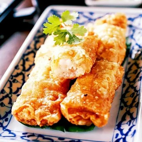 Hình ảnh Tàu hủ ky cuộn tôm thịt