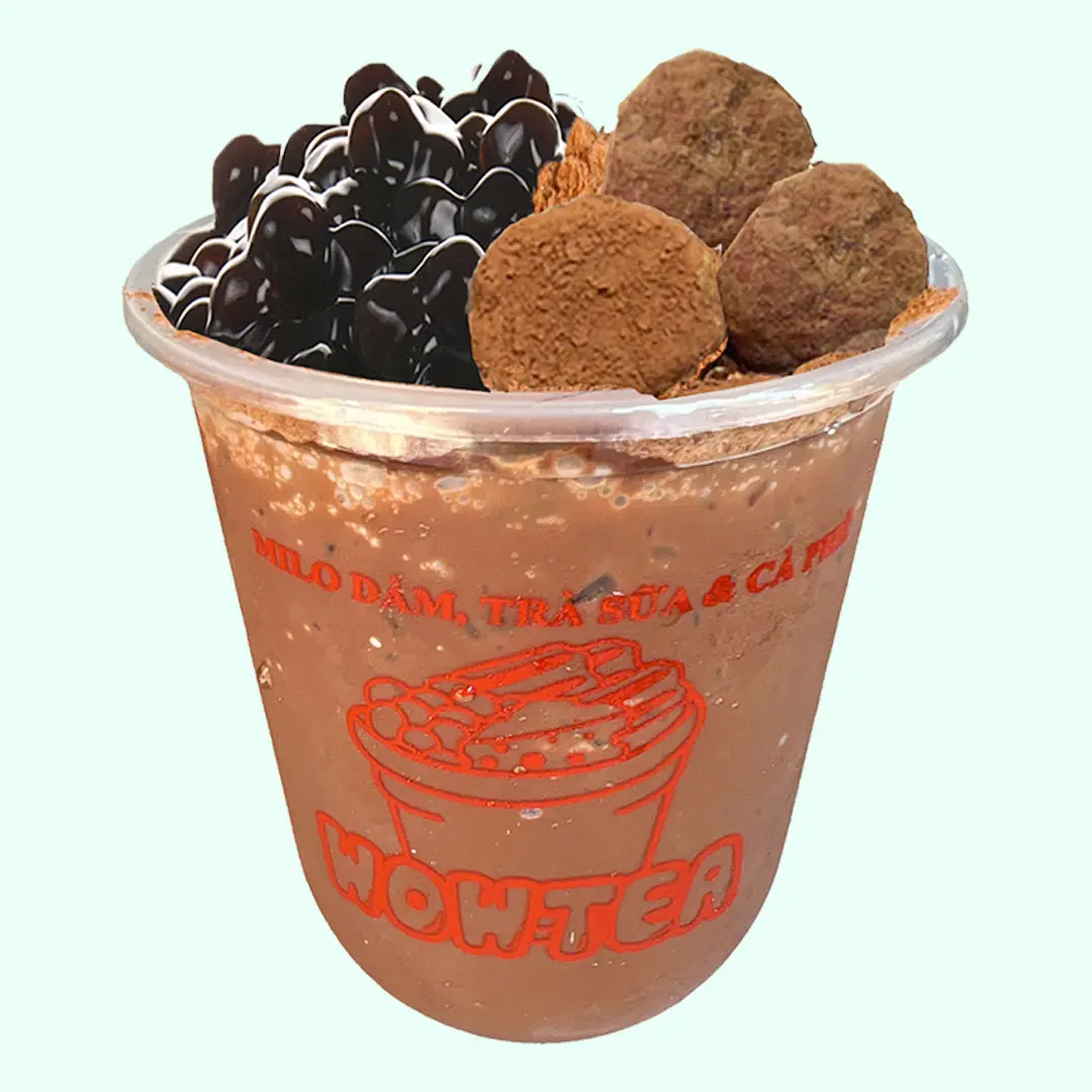 Hình ảnh MILO MIX 3: Milo trân châu đen + mochi
