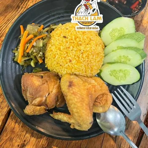 Hình ảnh Cơm gà sốt tiêu đen - cánh gà