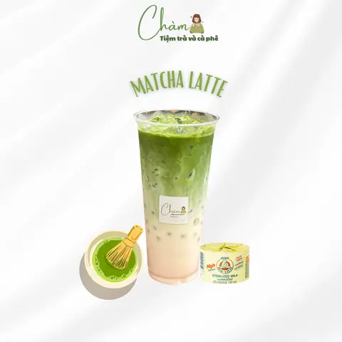 Hình ảnh Matcha sữa gấu