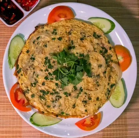 Hình ảnh Trứng Chiên Thịt Bằm