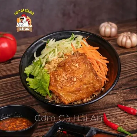 Hình ảnh Mỳ Trộn Gà Mắm Tỏi
