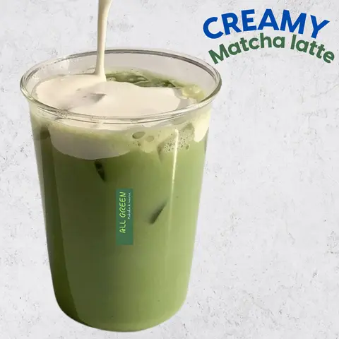 Hình ảnh Creamy matcha latte