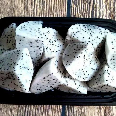 Hình ảnh Thanh Long Trắng Cắt Sẵn - Hộp 500g