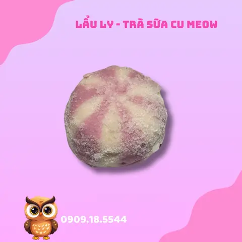 Hình ảnh Bánh bao sọc tím