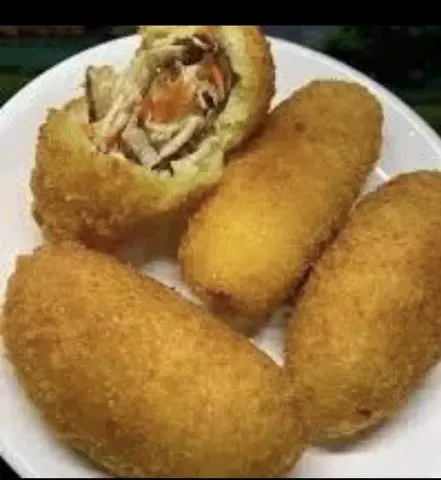 Hình ảnh Xôi gà nắm chiên