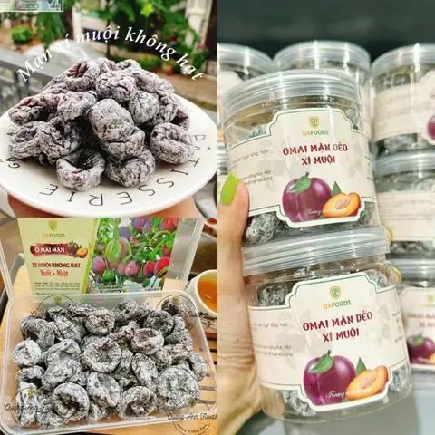 Hình ảnh Ômai mận xí muội xuất Nhật/ 1 hộp 250gr