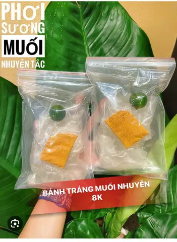 Hình ảnh Bánh Tráng Muối Nhuyễn