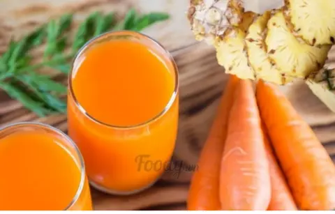Hình ảnh Nước ép táo cà rốt cần tây