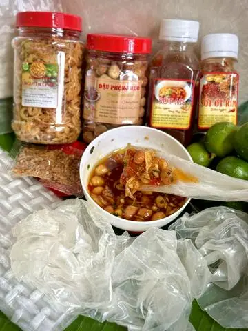 Hình ảnh BÁNH TRÁNG SỐT ME SIÊU NGON 600Gr