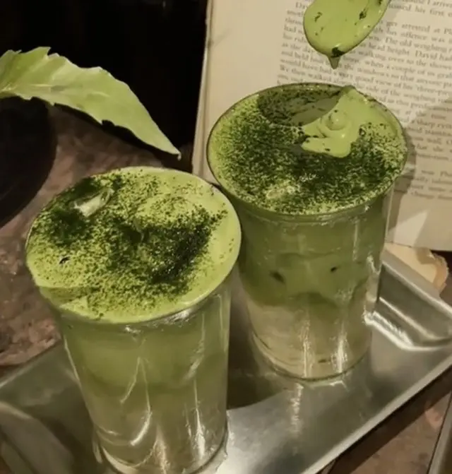 Hình ảnh Coconut matcha Nhật