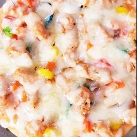 Hình ảnh Pizza gà nướng