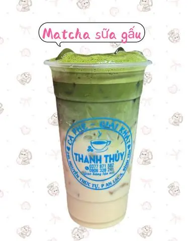 Hình ảnh Matcha sữa gấu