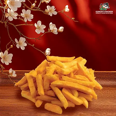 Hình ảnh Khoai Tây Chiên Lắc Phô Mai