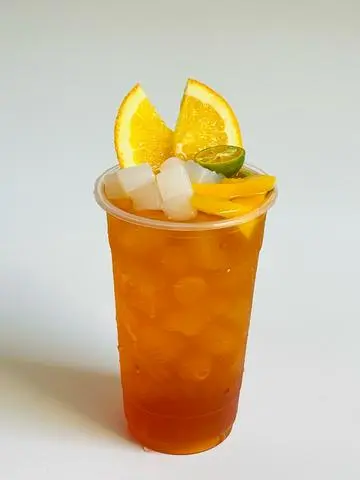 Hình ảnh Trà cam đào 