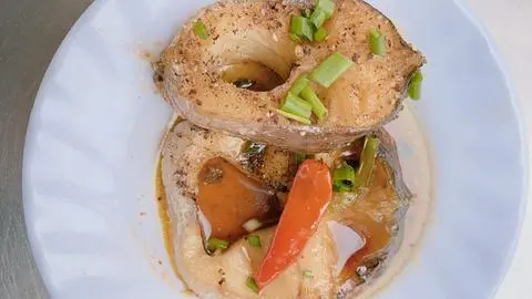 Hình ảnh Cơm cá lóc kho nước dừa