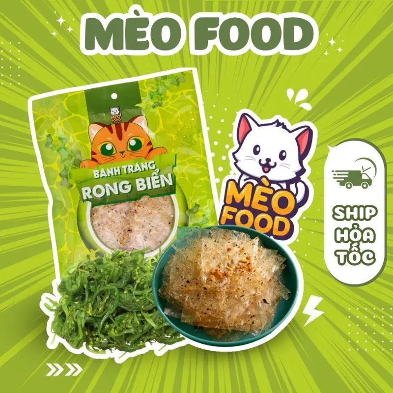 Hình ảnh Bánh tráng vị rong biển