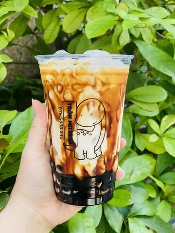 Hình ảnh Latte đường đen