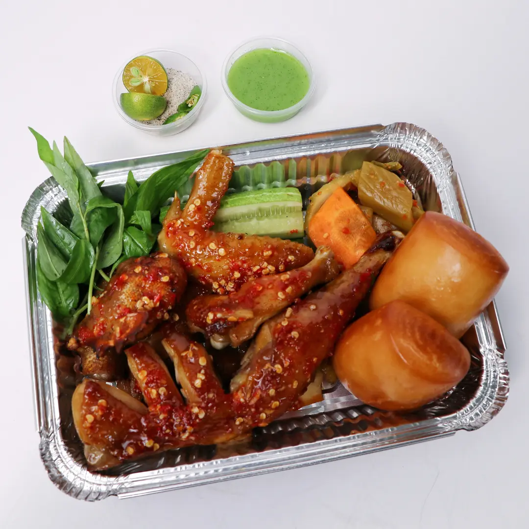 Hình ảnh Gà Nướng Muối Ớt (1/2 Con)
