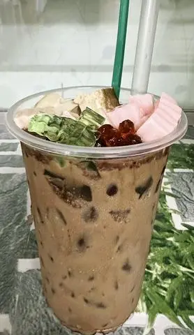 Hình ảnh trà sữa socola full topping