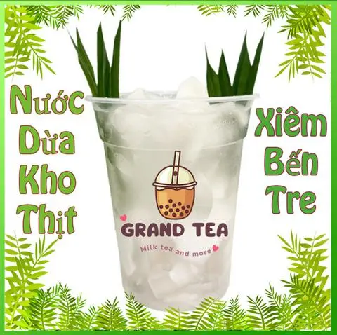 Hình ảnh Nước dừa tươi kho thịt nấu ăn đóng ly