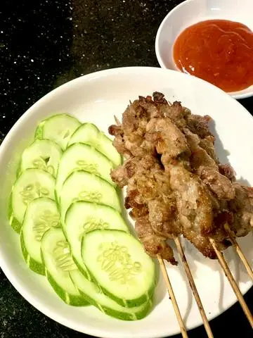 Hình ảnh Thịt Xiên Nướng 