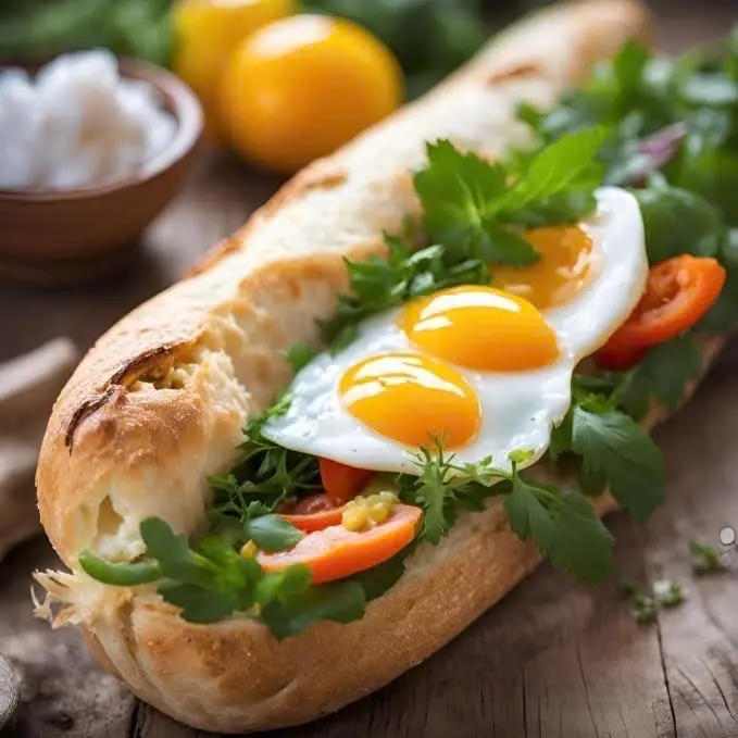 Hình ảnh Bánh Mì/Sanwich ỐpLa