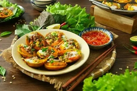 Hình ảnh Combo Gia Đình mua 5 phần bánh khọt tặng 1 bánh xèo