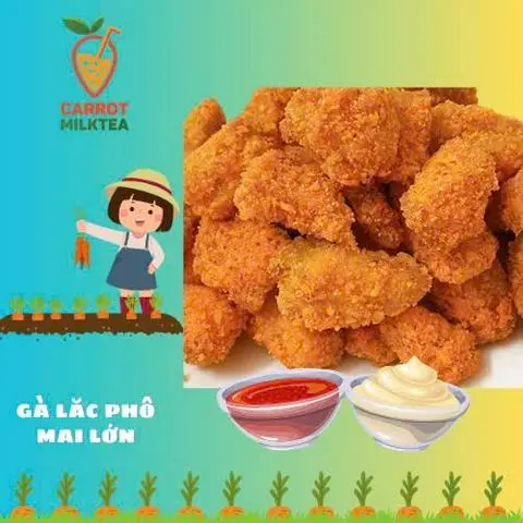 Hình ảnh Gà lắc phô mai lớn