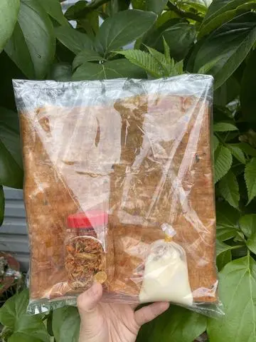 Hình ảnh Combo bánh tráng tôm dẻo ghiền