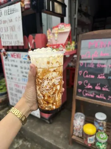 Hình ảnh Sữa tươi trân châu đường đen