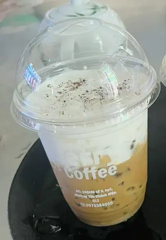 Hình ảnh Cà Phê Muối Pha Máy