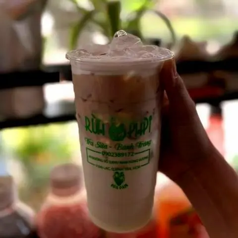 Hình ảnh Hồng trà sữa tươi