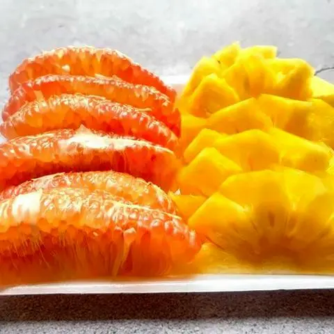 Hình ảnh Bưởi + Thơm - Hộp 500g