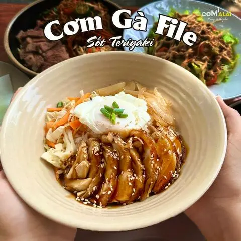 Hình ảnh Cơm gà sốt teriyaki