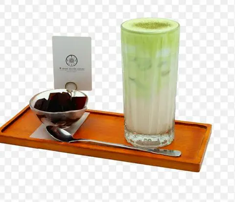 Hình ảnh matcha sữa yến mạch