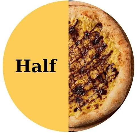 Hình ảnh Chocolate Egg Tart Half
