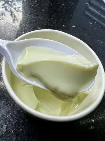 Hình ảnh tàu hũ tươi Fresh vị lá dứa