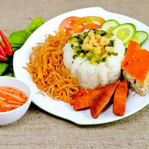 Hình ảnh Cơm bì chả