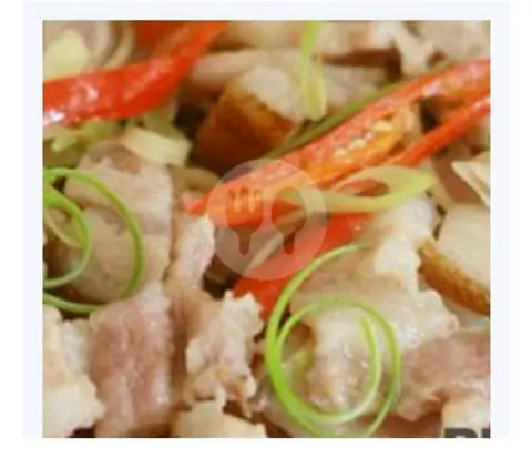 Hình ảnh Cơm thịt heo xào sả