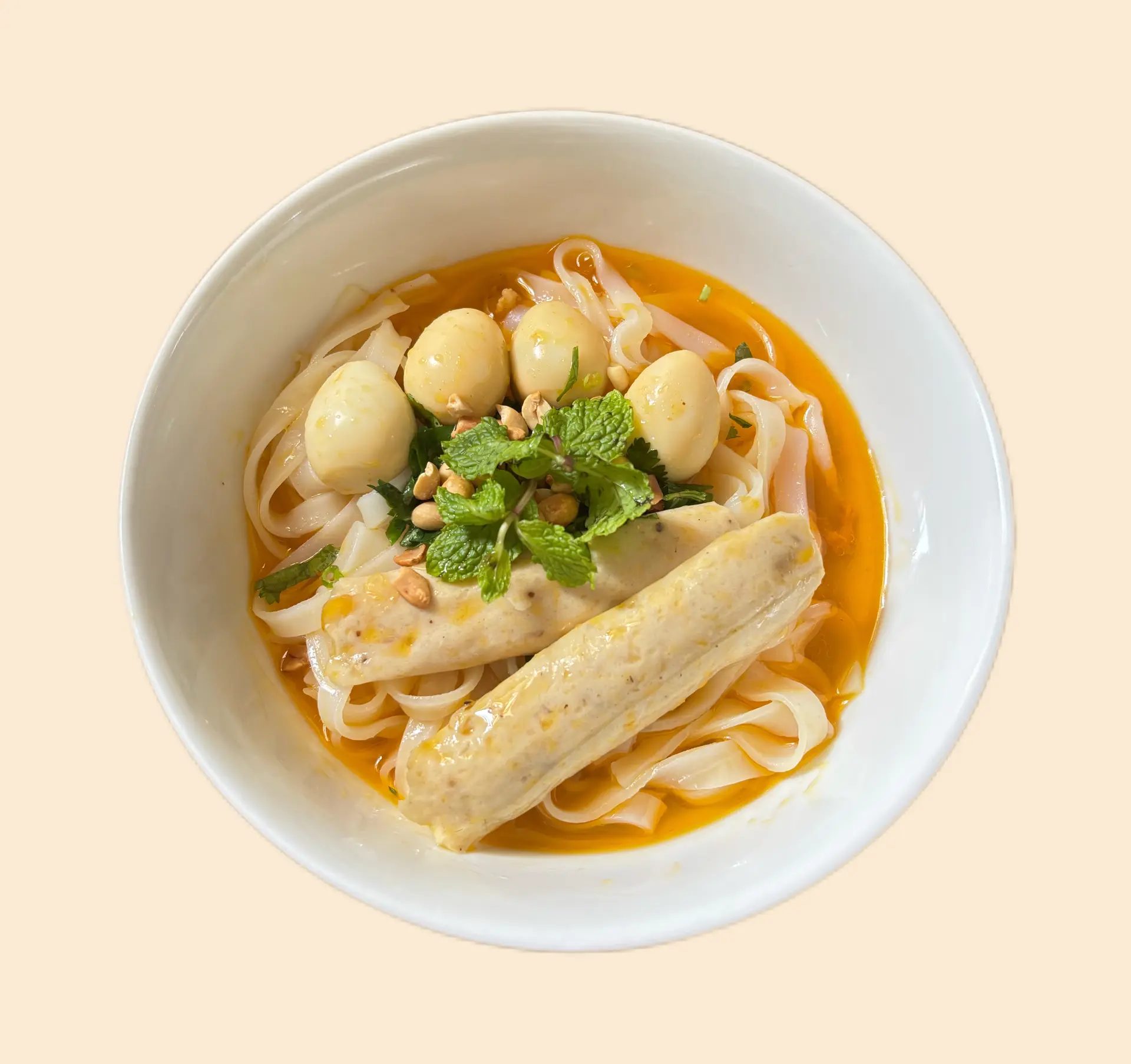 Hình ảnh Mì Quảng chả, trứng cút