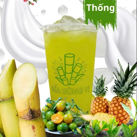 Hình ảnh Mía mix thơm tắc