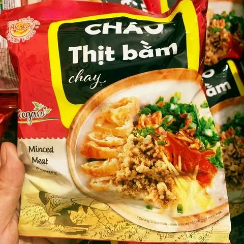 Hình ảnh Cháo thịt bằm chay - gói