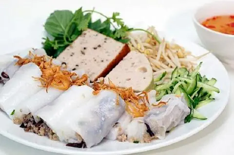 Hình ảnh bánh cuốn thường ( phần lớn) 